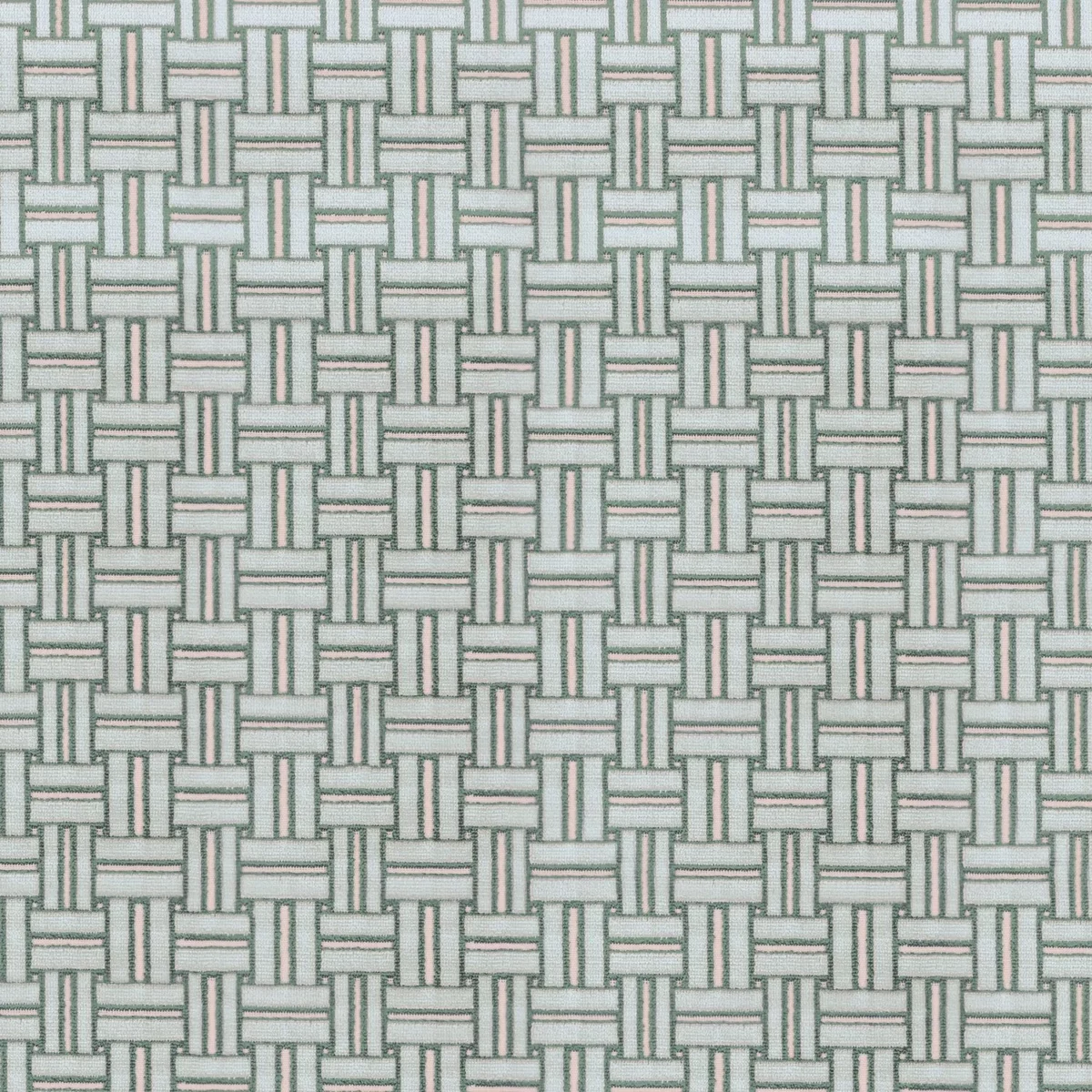 Illinois Fabric - Brume by blue misc jacquard fabric from Camengo