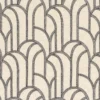 black-grey retro embroideried fabric from Camengo