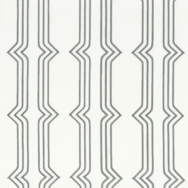 New Eastside Fabric - Brume by blue striped voile-sheer fabric from Camengo