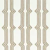 brown striped voile-sheer fabric from Camengo