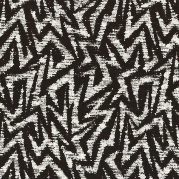 Monte Rosa Fabric - Carbone by black-grey misc jacquard fabric from Camengo