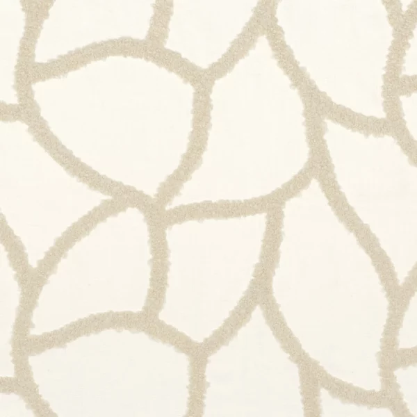 Conforto Fabric - Macaron by neutral misc embroideried fabric from Camengo