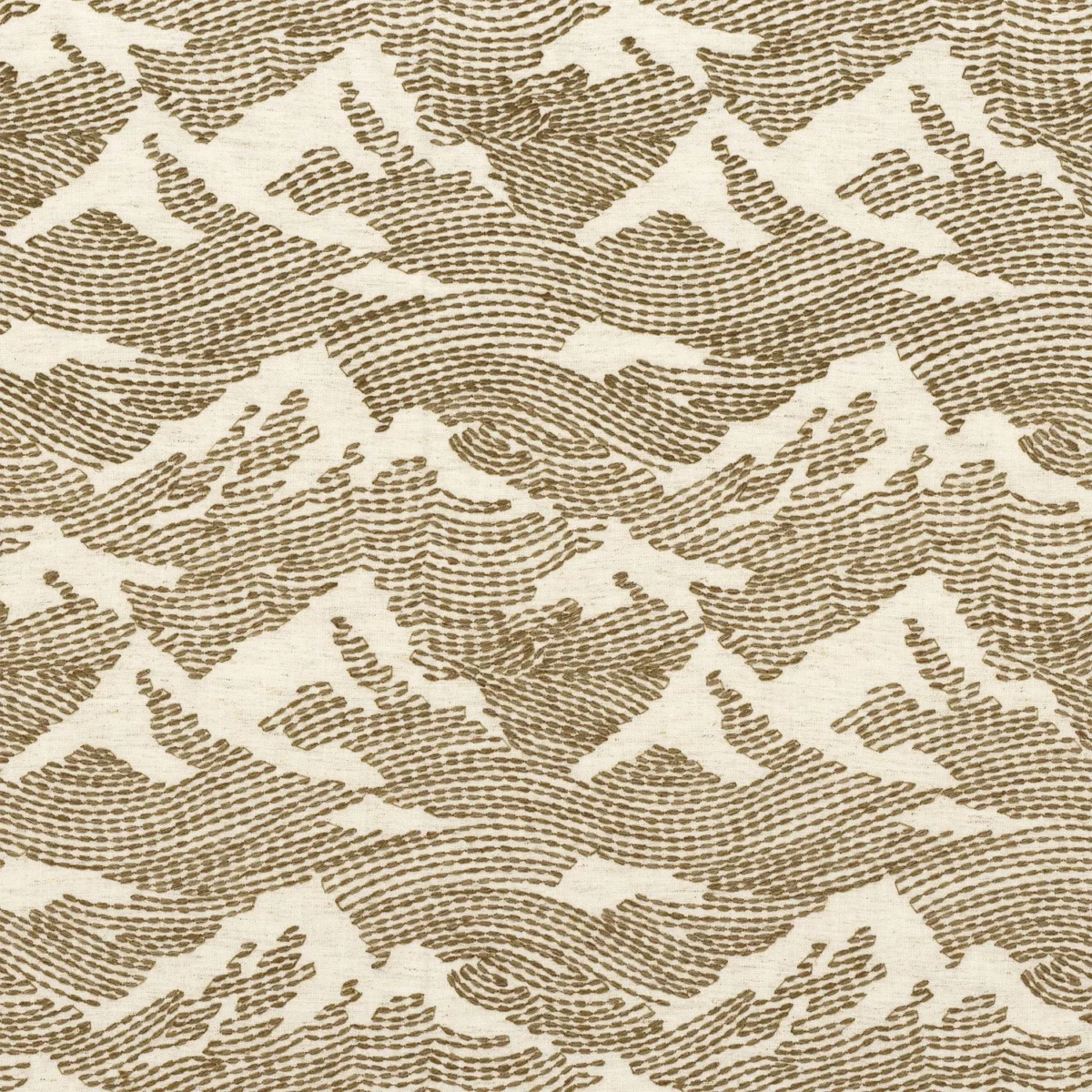brown misc embroideried fabric from Camengo