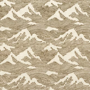 brown misc embroideried fabric from Camengo