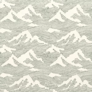 black-grey misc embroideried fabric from Camengo