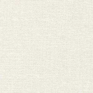 white plain woven fabric from Camengo