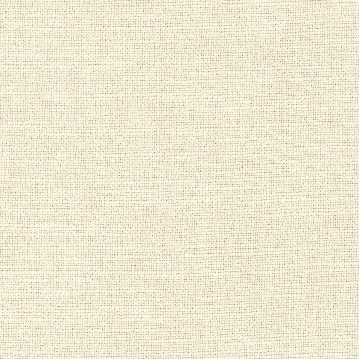 Libre Fabric - Milk by white plain woven fabric from Camengo