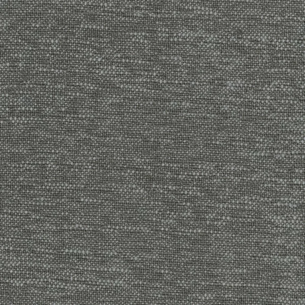 Libre Fabric - Reglisse by black-grey plain woven fabric from Camengo
