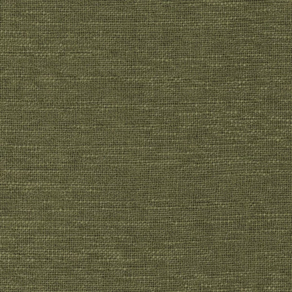 Libre Fabric - Kaki by green plain woven fabric from Camengo