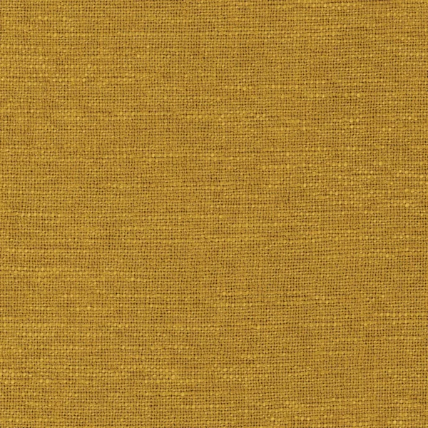Libre Fabric - Safran by yellow plain woven fabric from Camengo