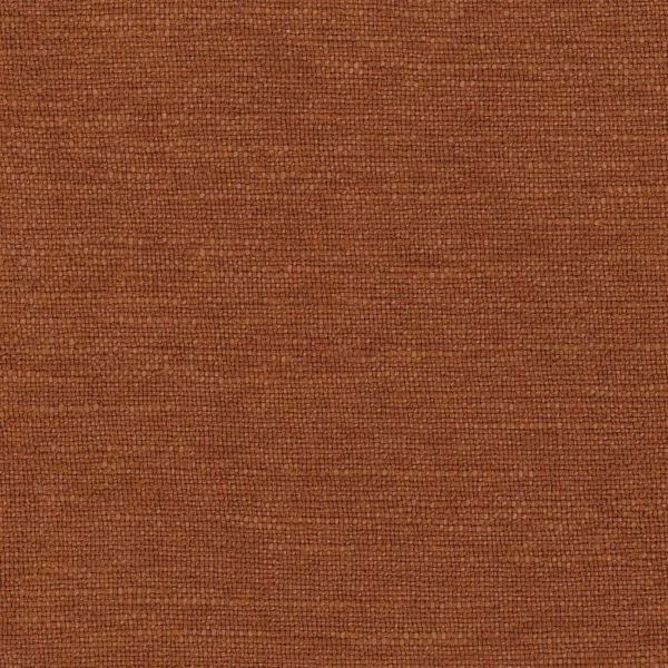 orange plain woven fabric from Camengo