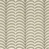 green botanical embroideried fabric from Camengo