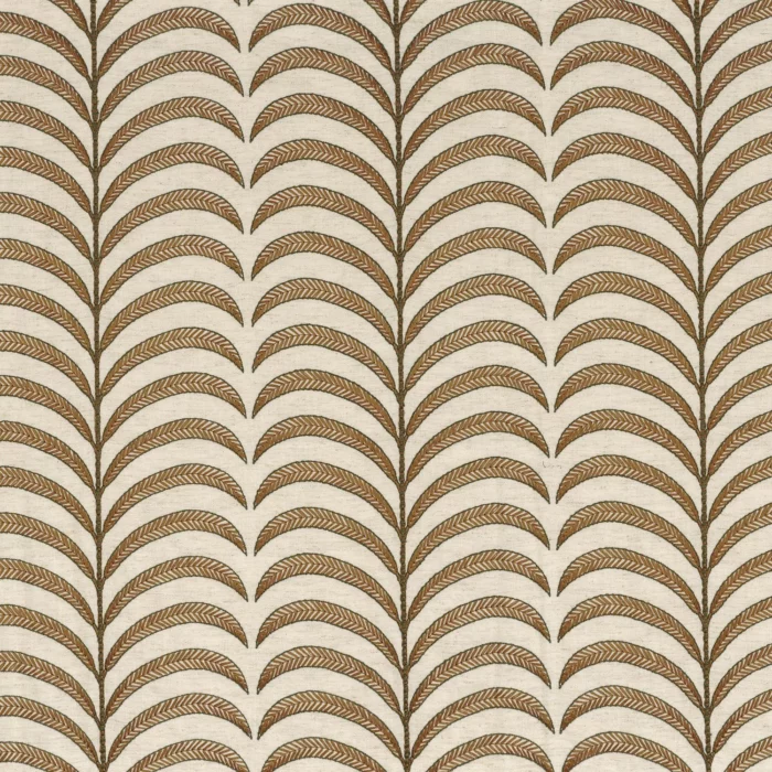 Plumeria Fabric - Ocre swatch