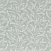 blue botanical embroideried fabric from Camengo