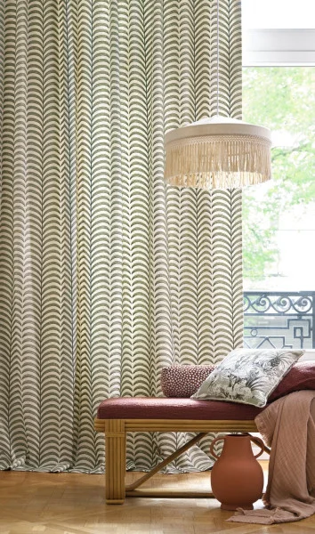Plumeria Fabric - Horizon by Plumeria Fabric - Horizon from