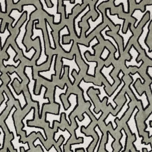 green contemporary misc fabric from Camengo