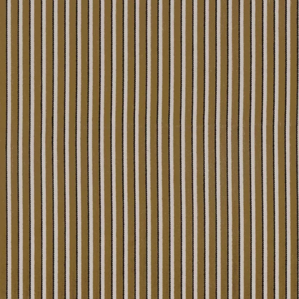 Michigan Fabric - Bronze by brown striped jacquard fabric from Camengo