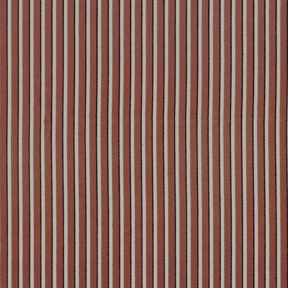 red striped jacquard fabric from Camengo