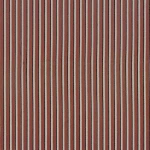 red striped jacquard fabric from Camengo