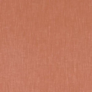 orange plain cotton fabric from Camengo