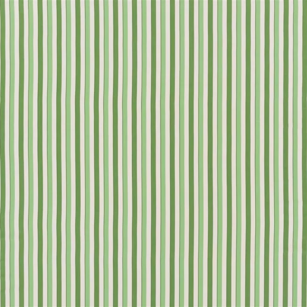 green striped cotton fabric from Designers Guild