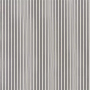 black-grey striped cotton fabric from Designers Guild