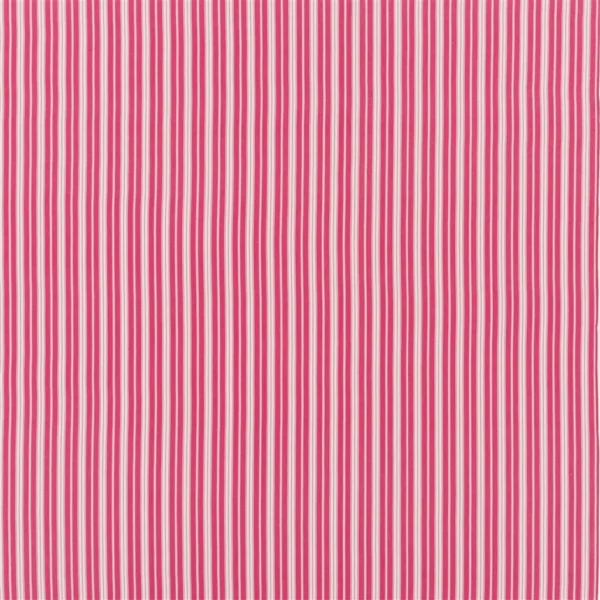 pink striped cotton fabric from Designers Guild