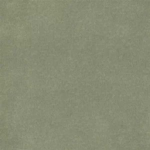 green plain velvet-chenille fabric from Designers Guild