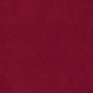 red plain velvet-chenille fabric from Designers Guild