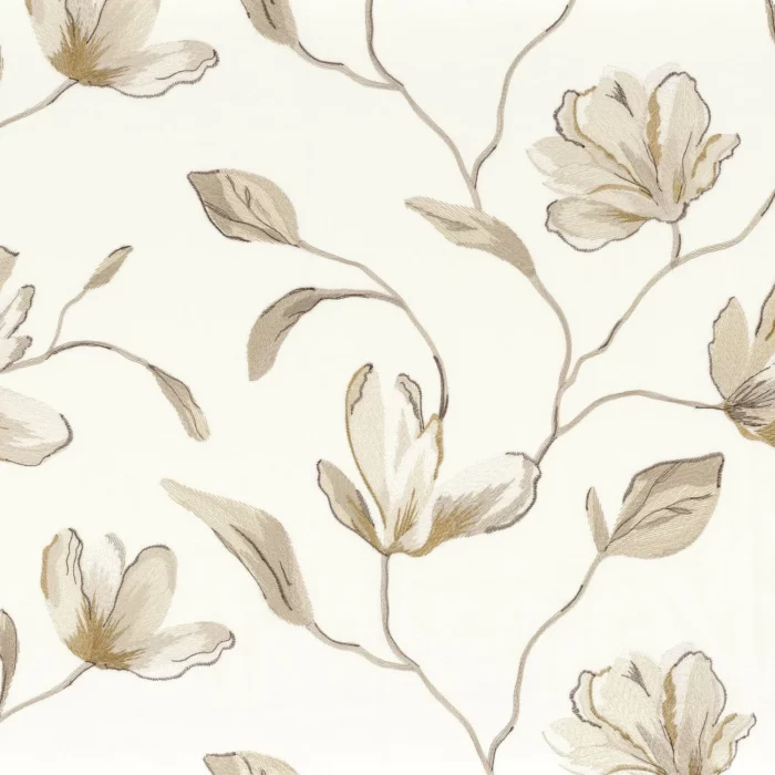 Magnolia Fabric - Nacre swatch