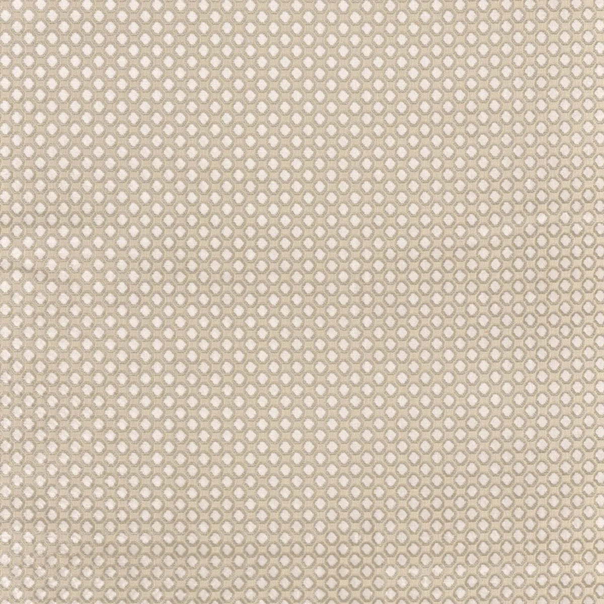 Valentine Fabric - Nacre by neutral spotted jacquard fabric from Camengo