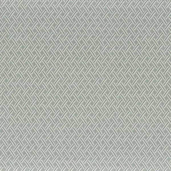 blue geometric woven fabric from Camengo
