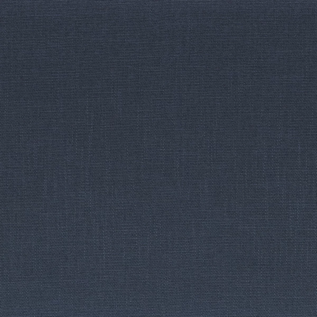 Rondo Fabric - Navy by blue plain linen fabric from Camengo