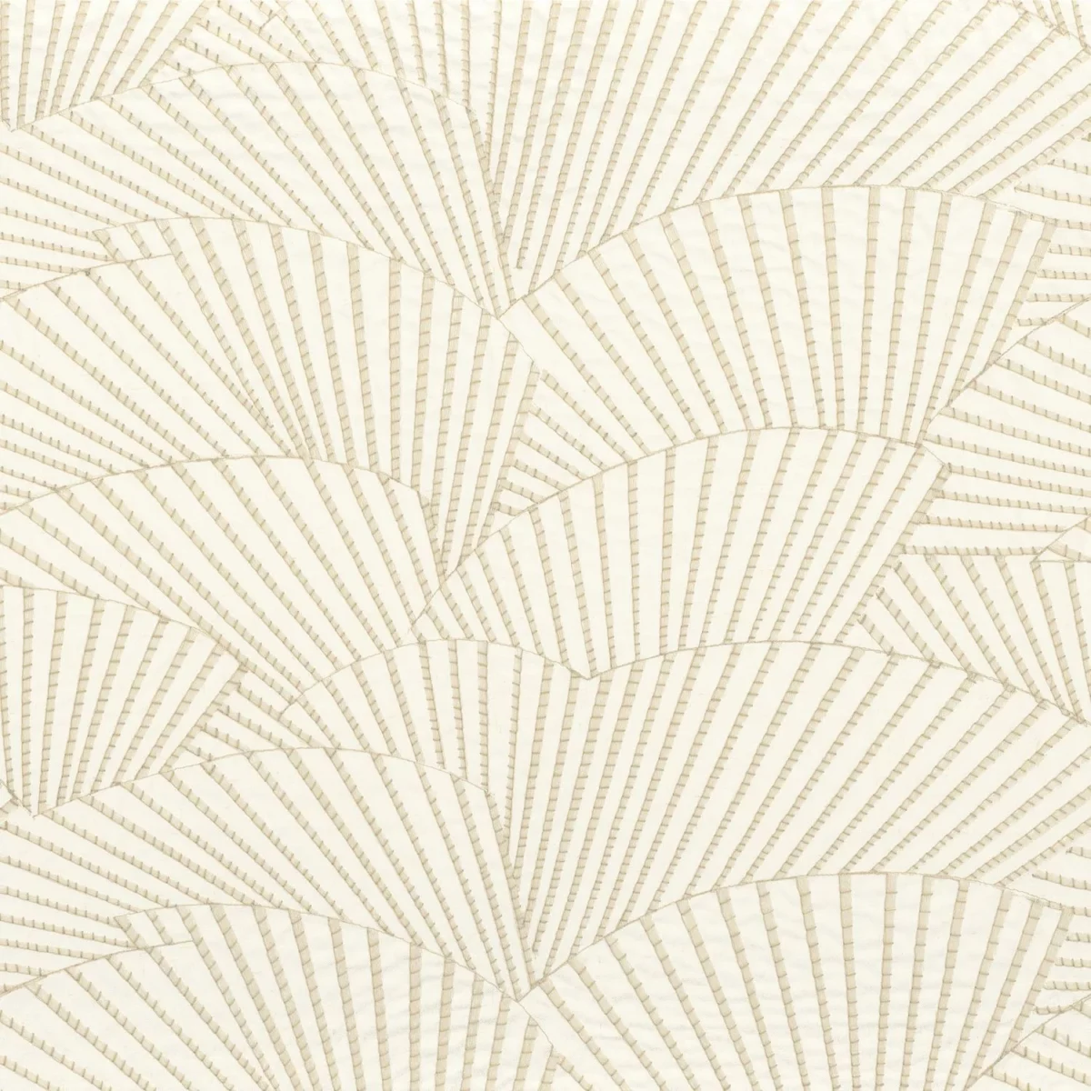 white retro embroideried fabric from Camengo