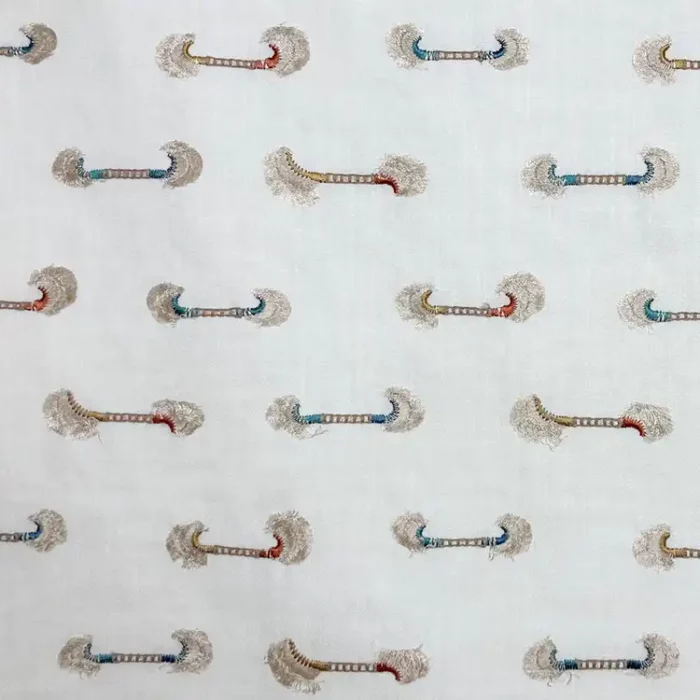 Woodstock Fabric - Chalk swatch