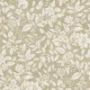 neutral botanical printed fabric from Fibre Naturelle