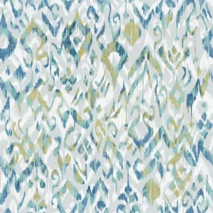 blue misc printed fabric from Fibre Naturelle