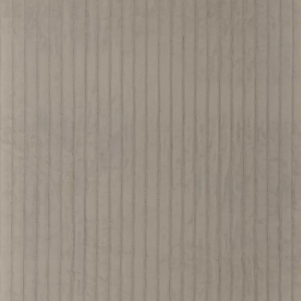 Mezzo Fabric - Glacier by black-grey striped velvet-chenille fabric from Camengo