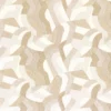 neutral retro embroideried fabric from Camengo
