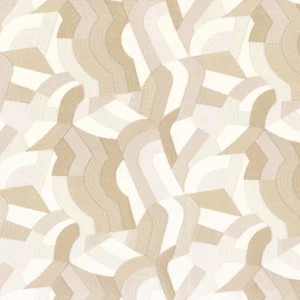 neutral retro embroideried fabric from Camengo