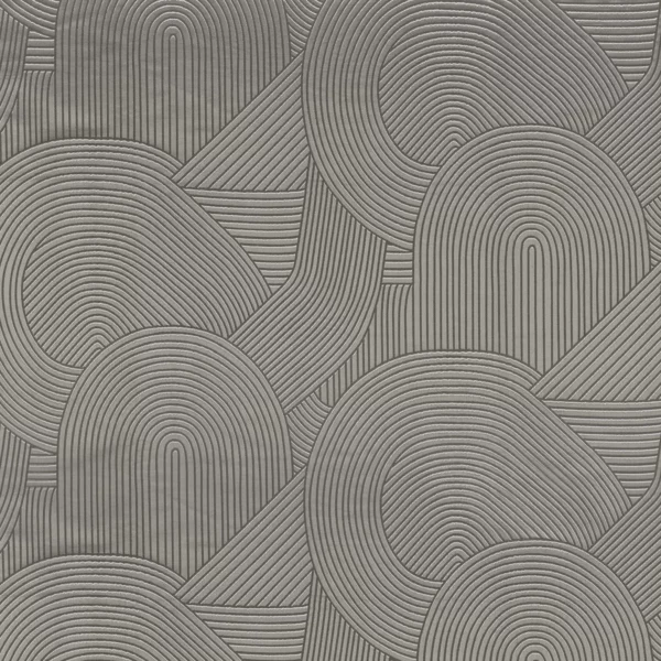 Largo Fabric - Galet by black-grey misc jacquard fabric from Camengo