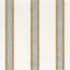 blue striped embroideried fabric from Camengo