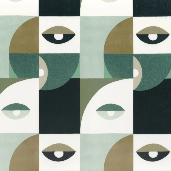 Clin D Oeil Fabric - Vert swatch