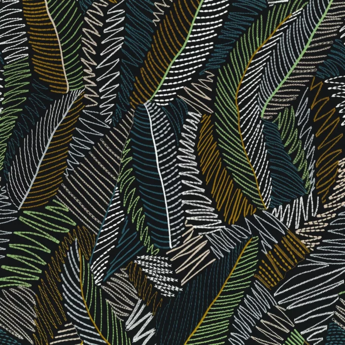 Fogliame Fabric - Vert swatch