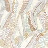 brown contemporary embroideried fabric from Camengo