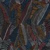 multicolour contemporary embroideried fabric from Camengo