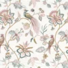 multicolour animal embroideried fabric from Camengo