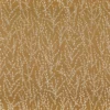 yellow botanical jacquard fabric from Camengo