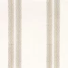 neutral striped embroideried fabric from Camengo