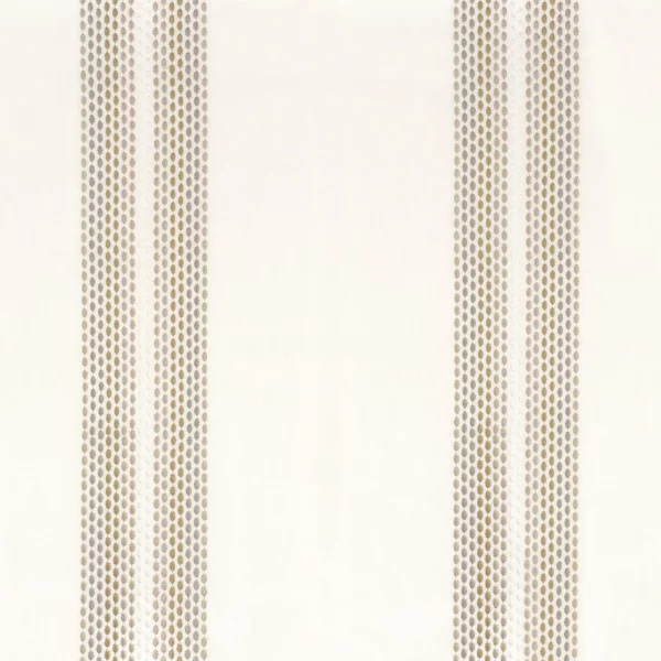 Lisere Fabric - Beige by neutral striped embroideried fabric from Camengo